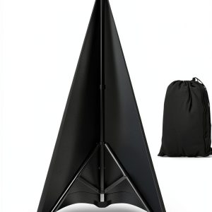 Pyle Speaker Stand Scrim Black Lycra Spandex Stretchable-0