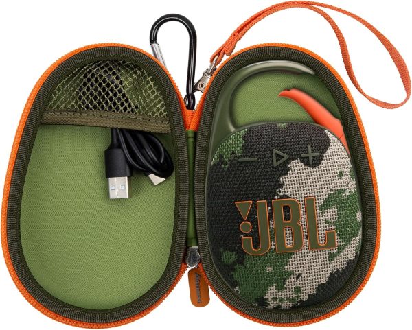 JBL Clip 5 Speaker Case Green Bag Protection-0