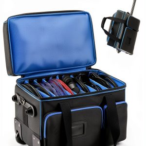 Cxinesbag Large Capacity DJ Cable Organizer Bag-0