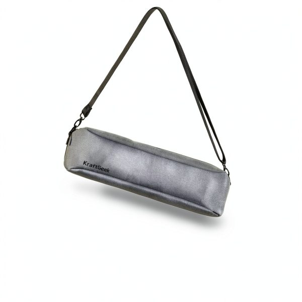 Gray Music Stand Tripod Case KraftGeek Protection-2
