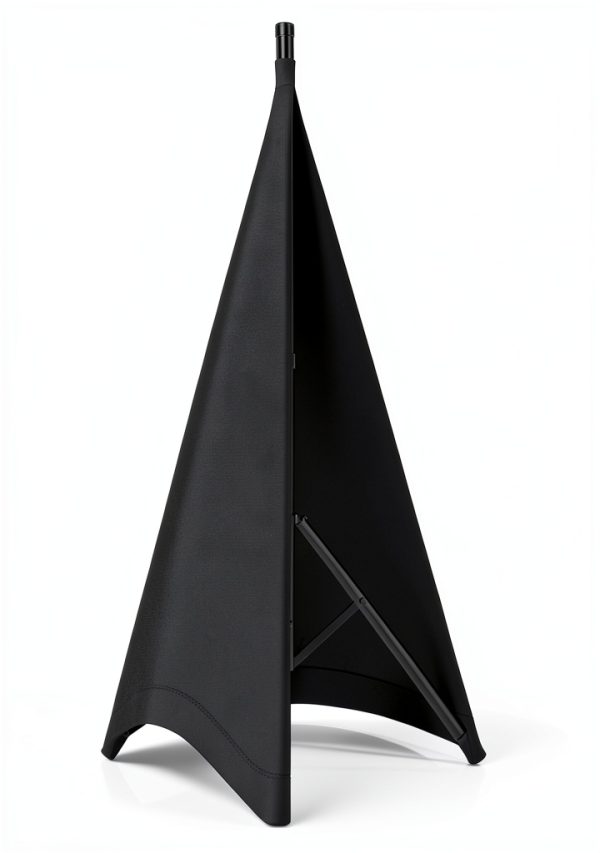 Pyle Speaker Stand Scrim Black Lycra Spandex Stretchable-6