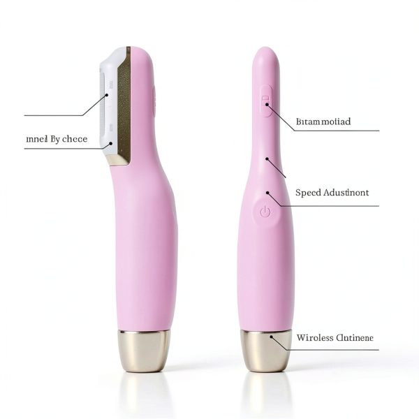 CEVEK Sonic Dermaplane Razor for Women Pink-4