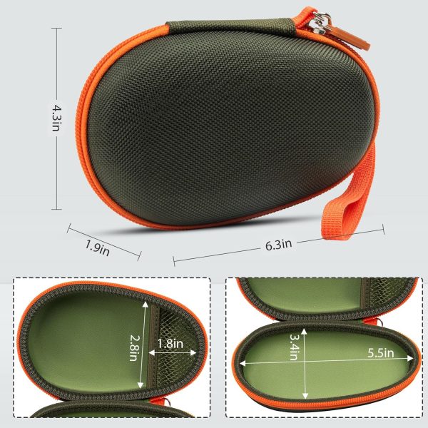 JBL Clip 5 Speaker Case Green Bag Protection-3