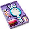 Melissa & Doug Princess Wooden Oval Mirror DYO Multi‑Color-5