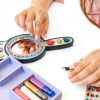 Melissa & Doug Princess Wooden Oval Mirror DYO Multi‑Color-4