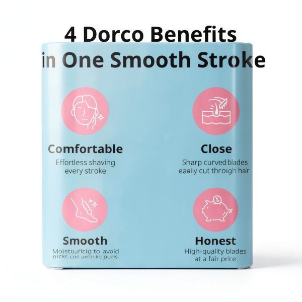 Dorco Curved 6 Blade Razor Women’s Cartridge-5