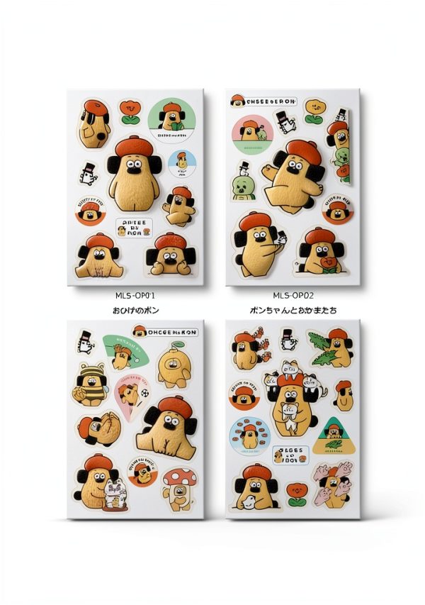 Tea Time Multi Sticker by サンビー Washable Sheet-8