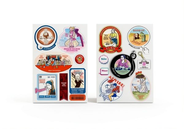 Tea Time Multi Sticker by サンビー Washable Sheet-9