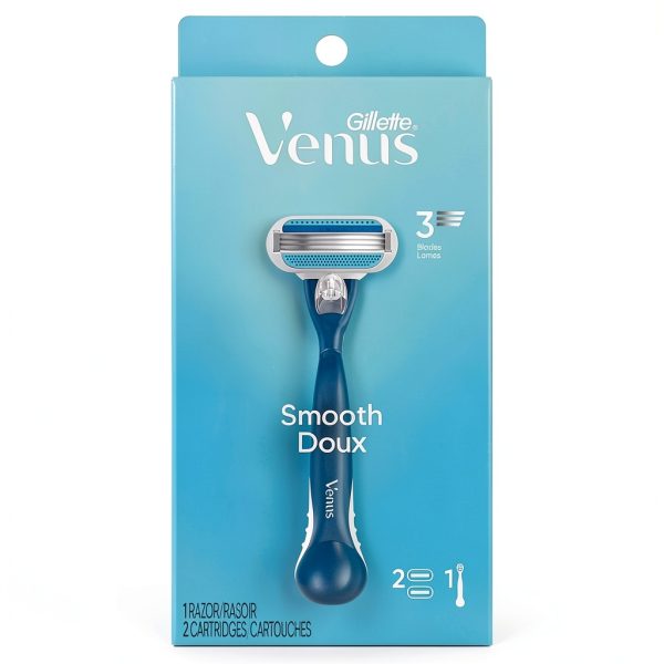 Venus Smooth Razor Procter Gamble 3 Blade Shaver-9