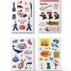 Tea Time Multi Sticker by サンビー Washable Sheet-6