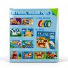 SpriteGru Reusable Tape Activity Book with 30 Scenes and 8.9x5.5in-2