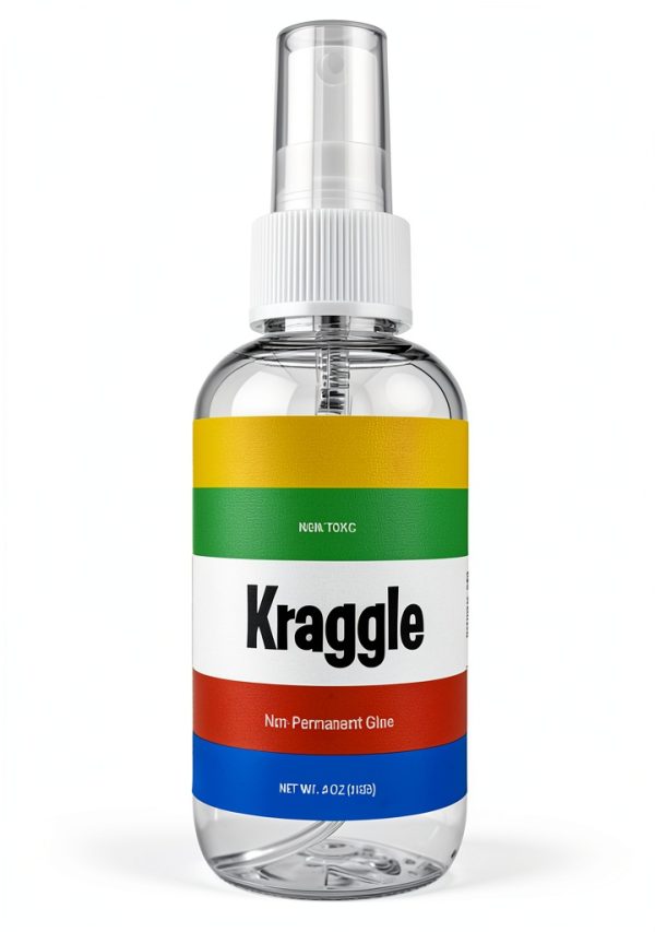 Kraggle Clear Builder Adhesive for LEGO Blocks – Non Toxic Spray-1