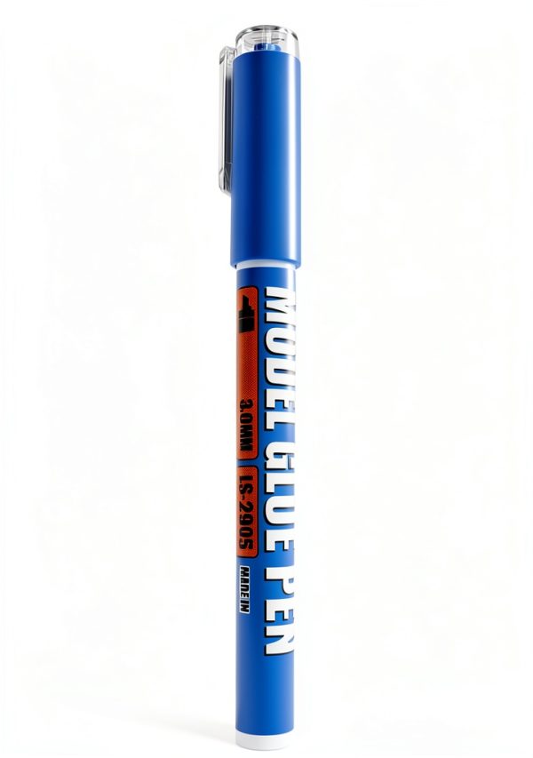 Generic Model Glue Pen 2‑Pack Broad 3mm Multicolor Adhesive for Kids-1