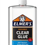 Elmer's Liquid School Glue 16oz Clear Washable Adhesive Model 2024693-0
