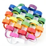 Paper Chains 800 pcs 10 Color Decorative Tape Set by FYSUIMU-0