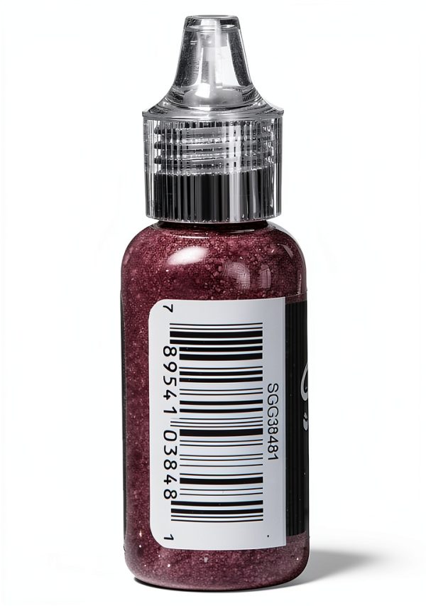 Ranger Glitter Glue Pink Liquid Adhesive 14ml Needle Tip Applicator-1