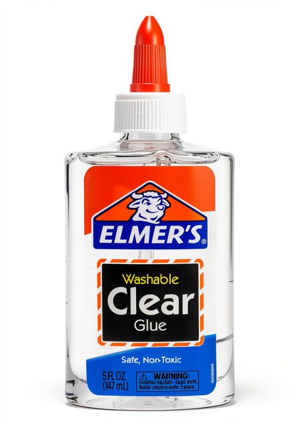 Elmer's Clear Craft Glue Gel 588ml Washable PVA Adhesive-0