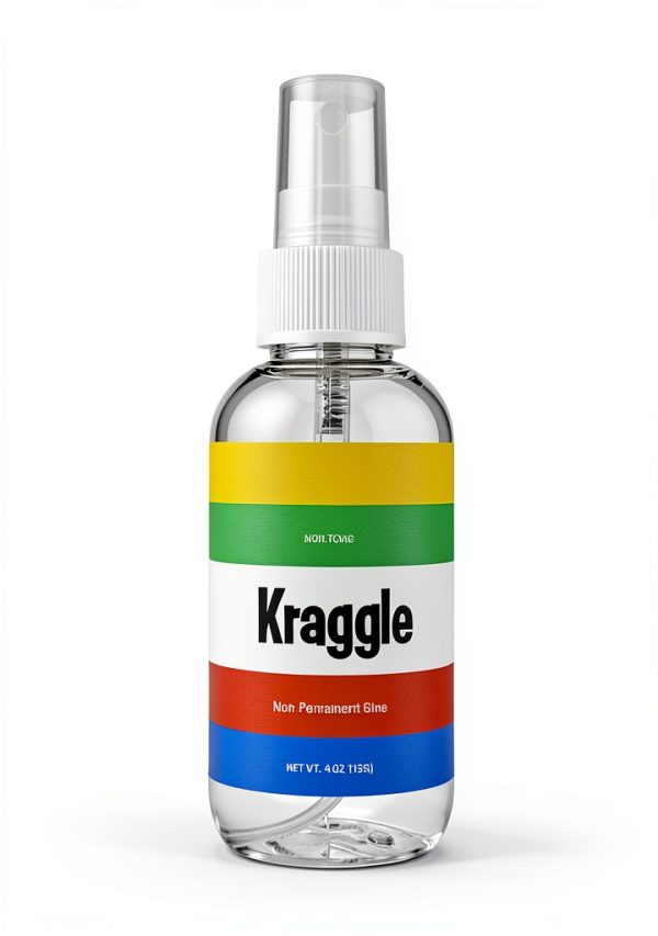 Kraggle Clear Builder Adhesive for LEGO Blocks – Non Toxic Spray-0