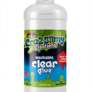 Cra-Z-Art Washable Slime Liquid 16oz High Viscosity Glue for Kids-0