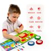 SpriteGru Reusable Tape Activity Book with 30 Scenes and 8.9x5.5in-5
