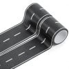 WJIAAA Black Roadway Track Tape - Easy Apply, Residue-Free, 12in Roll-0