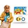 SpriteGru Reusable Tape Activity Book with 30 Scenes and 8.9x5.5in-1